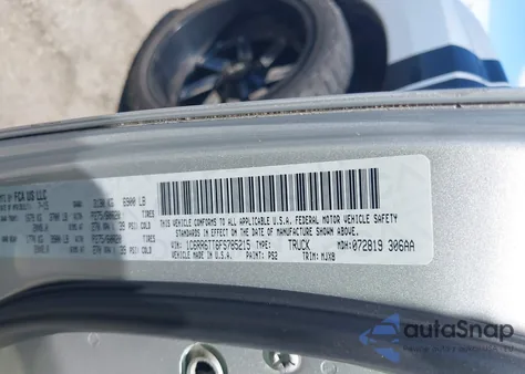 2015 Ram 1500 Slt из США, поврежденный, VIN 1C6RR6TT6FS785215